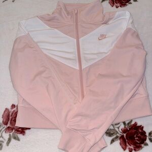 Pink Nike Tracksuit Top